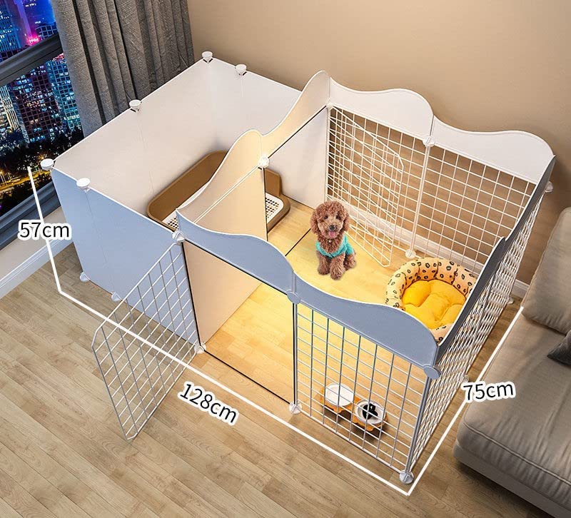 Amazon | 犬用ベビーサークル DIYペットベビーサークル ペットケージ