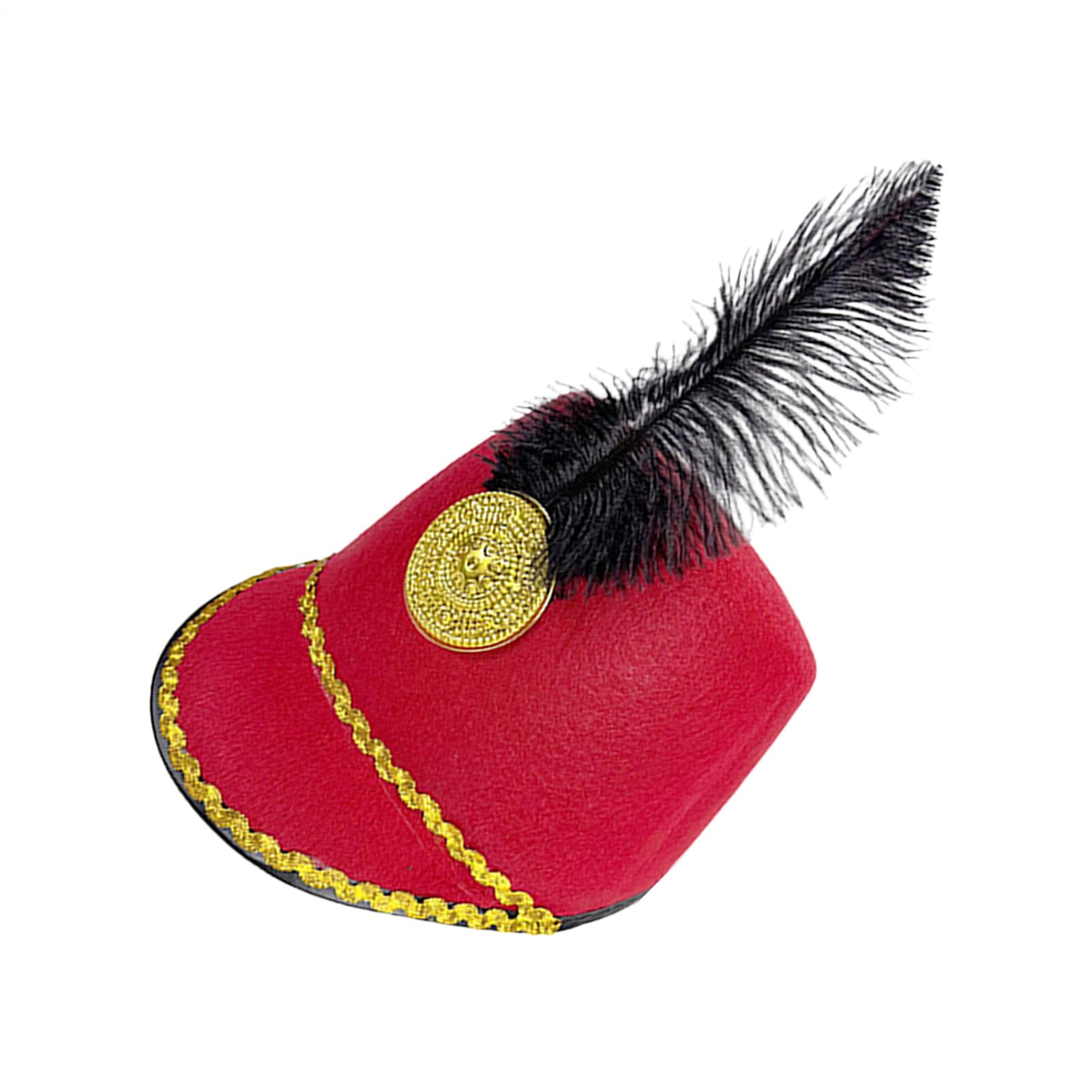 Nutcracker Hat | Marching Band Costume,Role Play Costume for Travel Ceremonial School Holiday Halloween Stage Performance Autumn