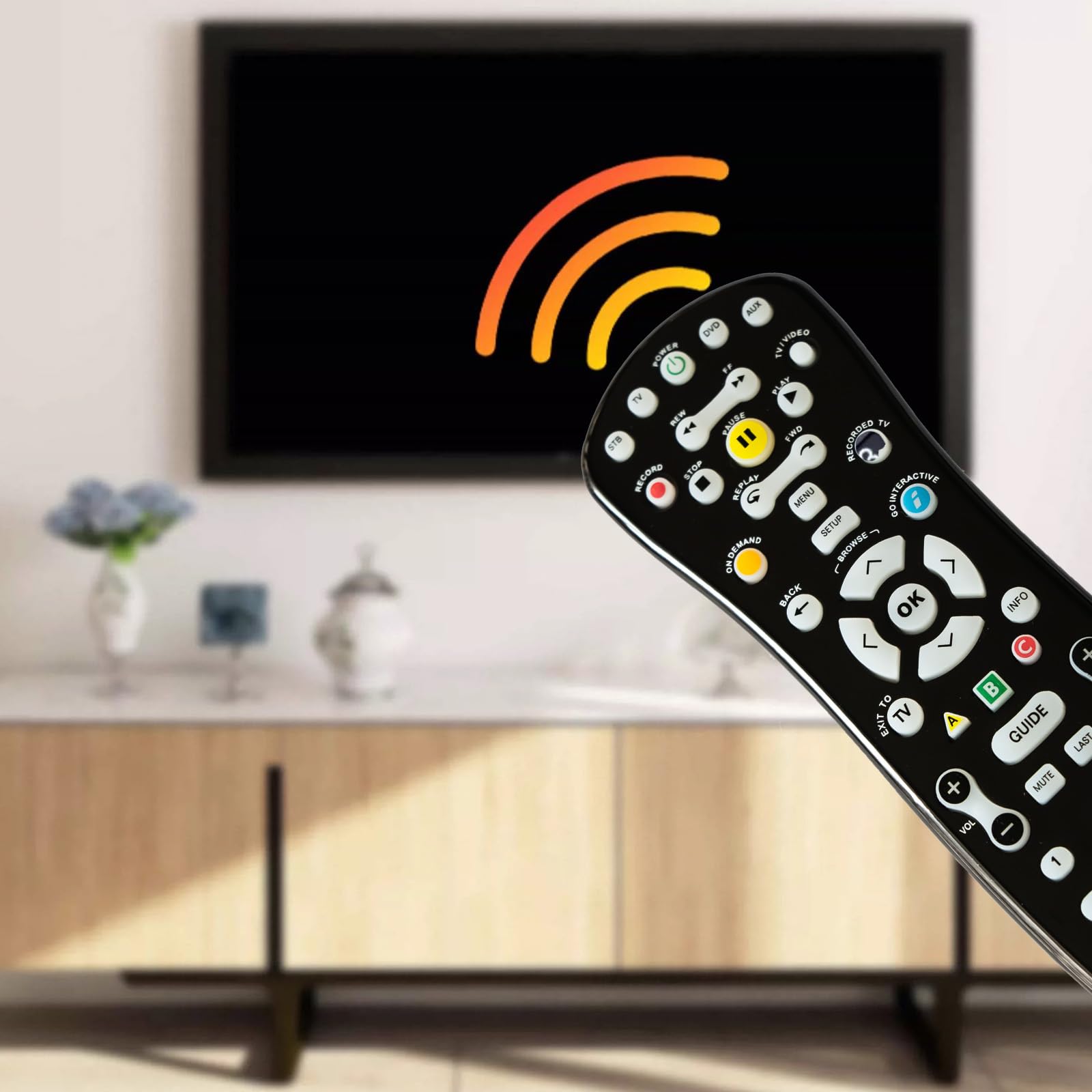 Telecomando universale per TV, telecomando di ricambio, facile installazione, ampia compatibilità S10 ATT telecomando di ricambio