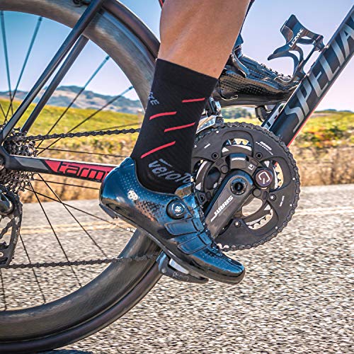 veloToze Cycling Sock - Active Compression with Merino Wool Blend…4