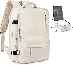 Mochila de Viagem Expansivel Avião Grande Feminina,Mochila Executiva Masculina Impermeável Reforçada para Notebook,Casual Esportes Hiking Escola