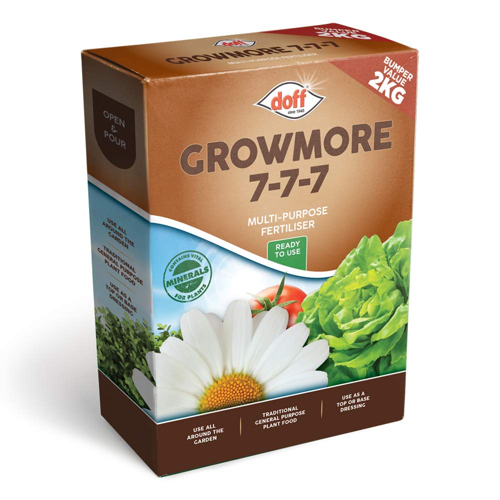 Doff Growmore Ready To Use Fertiliser 2kg