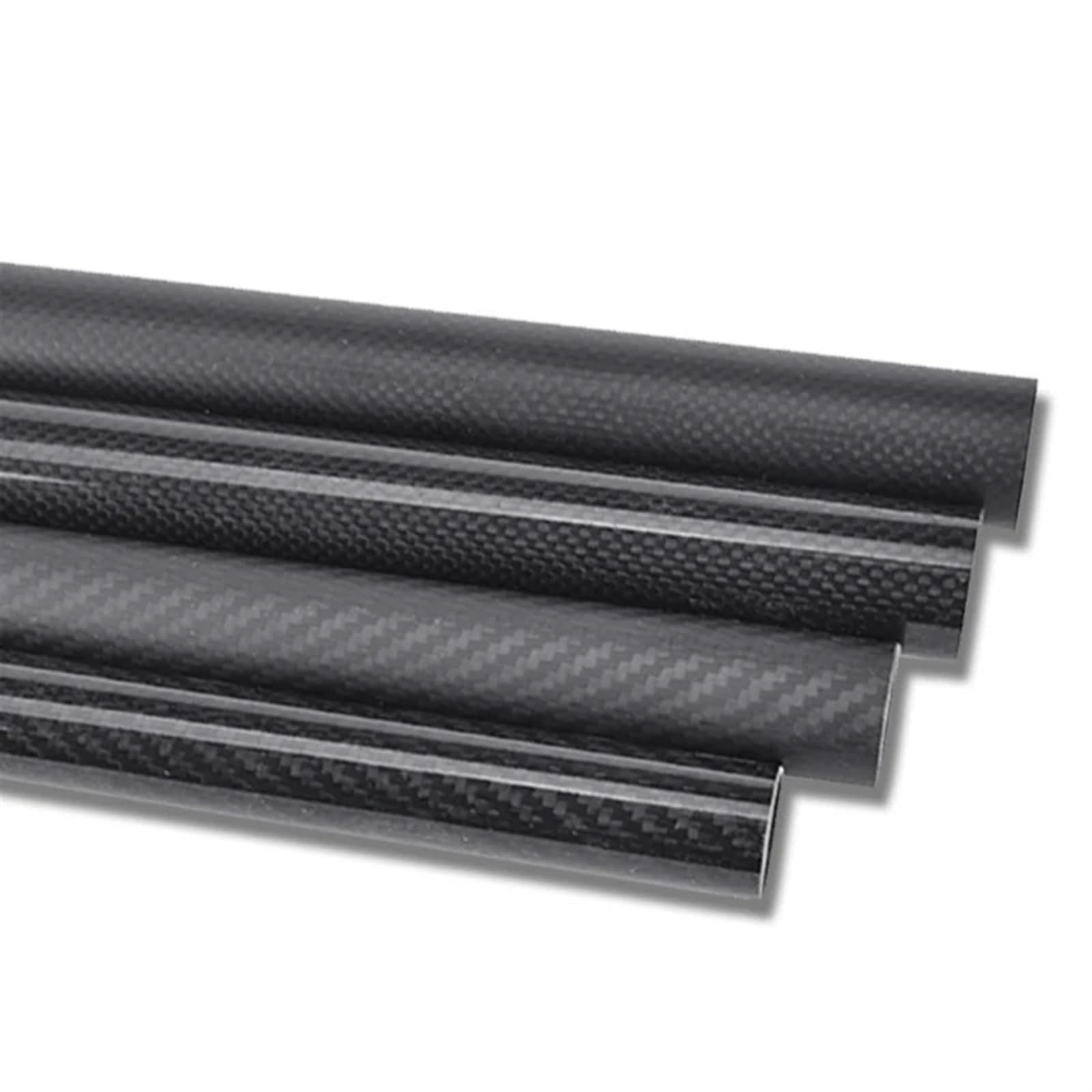 1Pcs Length 1000mm 3K Carbon Fiber Tube High Composite Hardness Material OD: 30 32 33 34 35mm for Plant Protection Aircraft Carbon Fiber Square Tube(30x26 Plain Matte)