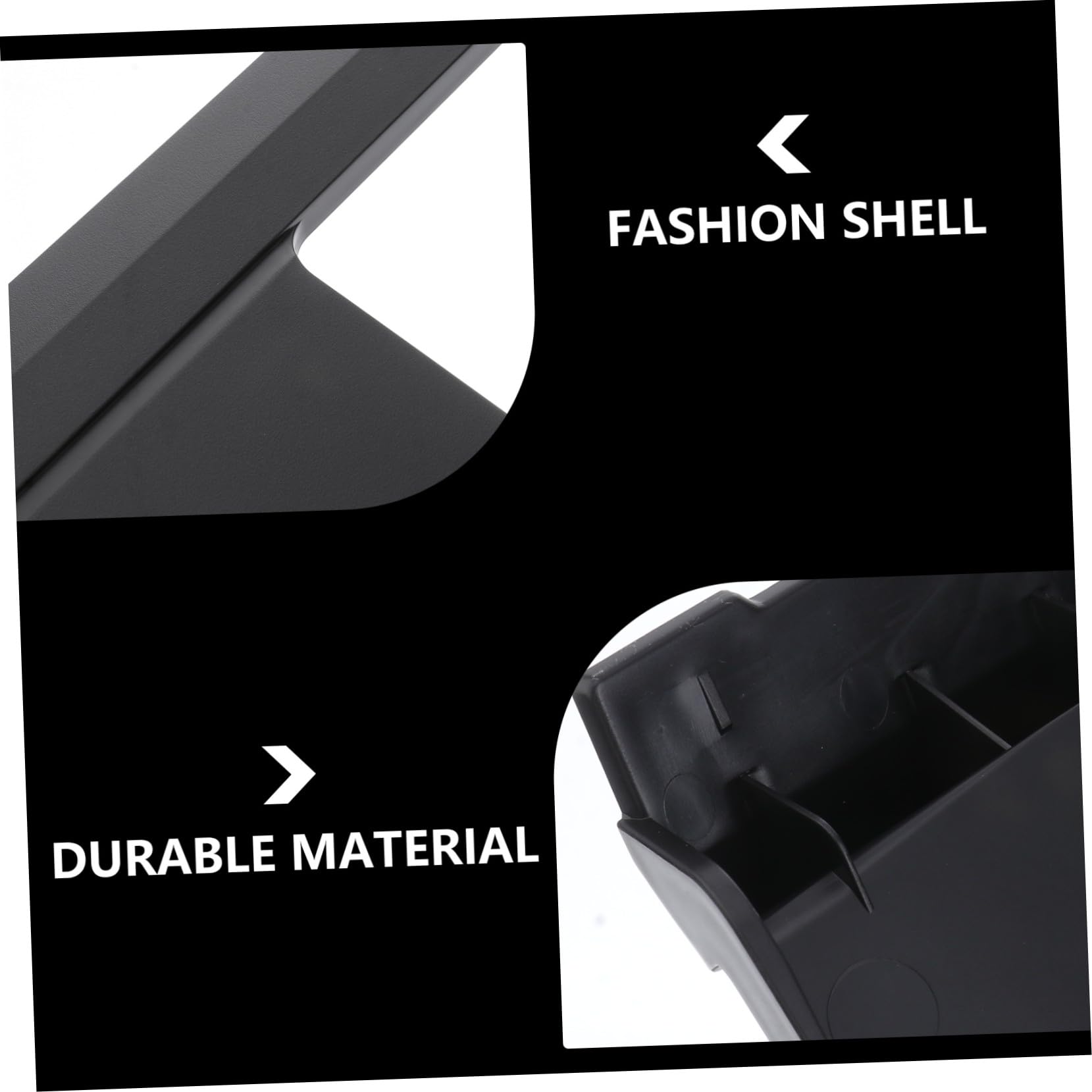 Leggio per Spartiti Musicali Nero Abs, Supporto Pieghevole Portatile | Struttura Semplice ed Elegante, Finitura senza Sbavature, per Pratica Musicale e Uso Quotidiano
