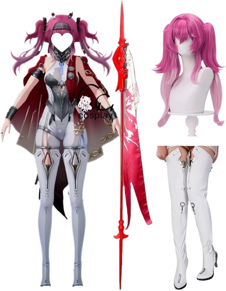 Amazon.co.jp: GGcosplay 鳴潮 ルパ コスプレ衣装/ウィッグ/靴 （ 道具