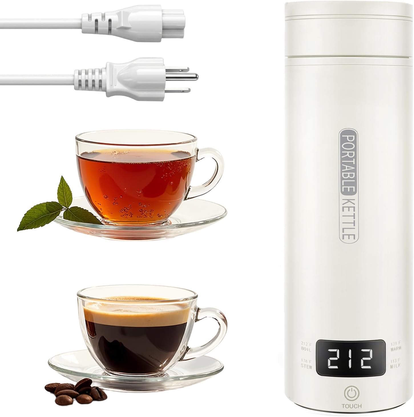 vel Portable Electric Tea Kettle - Staless Steel 533 Product Main Image
