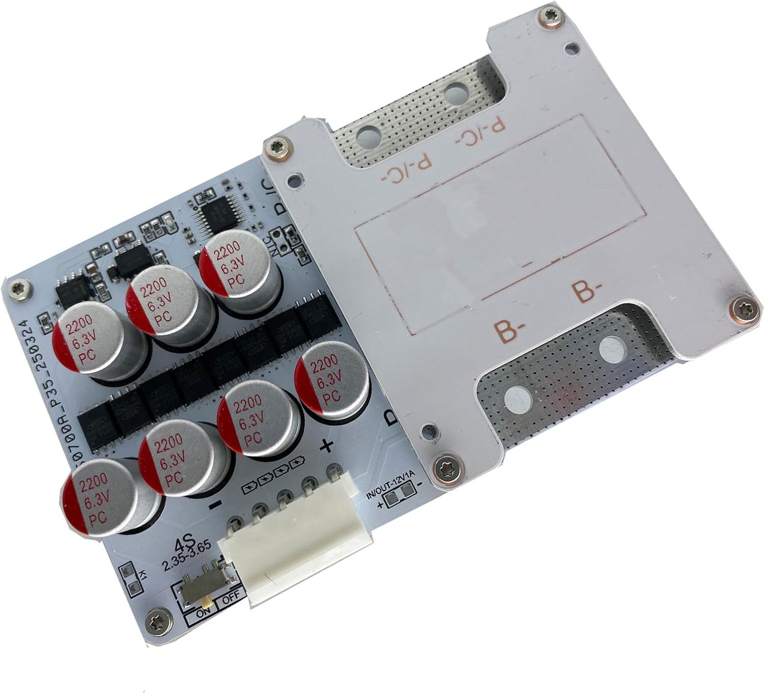 100A 4S BMS 12V Peak 300A+ Lifepo4 Battery Protection Board Active Balancer Lithium Iron Phosphate 8A Equalizer