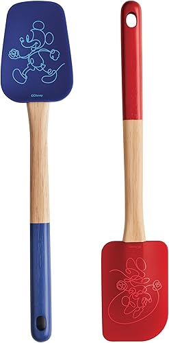 Miniatura 18 de Farberware Disney Bon Voyage - Juego de ollas y sartenes antiadherentes de cerámica con bandeja para hornear, bandeja para galletas y herramientas