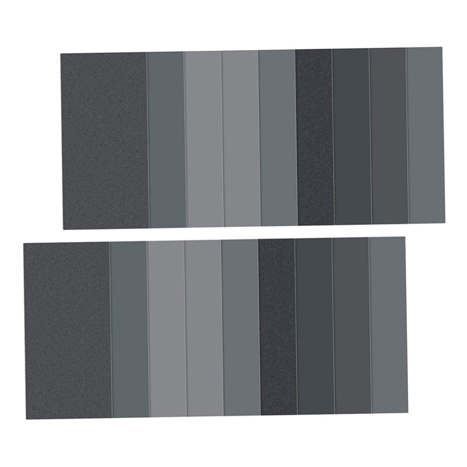 Papier de verre imperméable Amosfun 90 feuilles pour ponçage sec et eau - 8