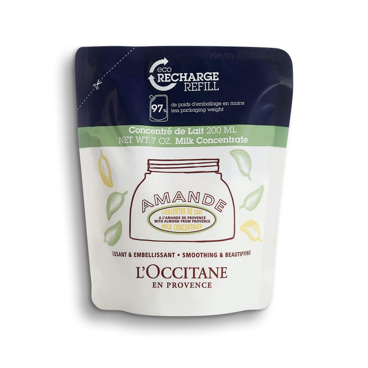 L'Occitane Nourishing Almond Milk Concentrate Refill, 200Ml | Long-Lasting Hydration | Body Cream | Rich In Omega 9 Fatty Acids-image-26