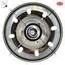 PKL Limited Clix Portable LPG Stove with Adaptor, SS Cooktop 225mm, Nickel-Plated Windproof Burner, ISI Certified, Compatible with 2 Kg/5 Kg Cylinders gallery image