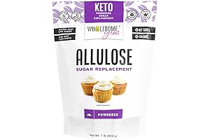 Wholesome Yum Powdered Allulose Sweetener: The Ultimate Sugar Replacement