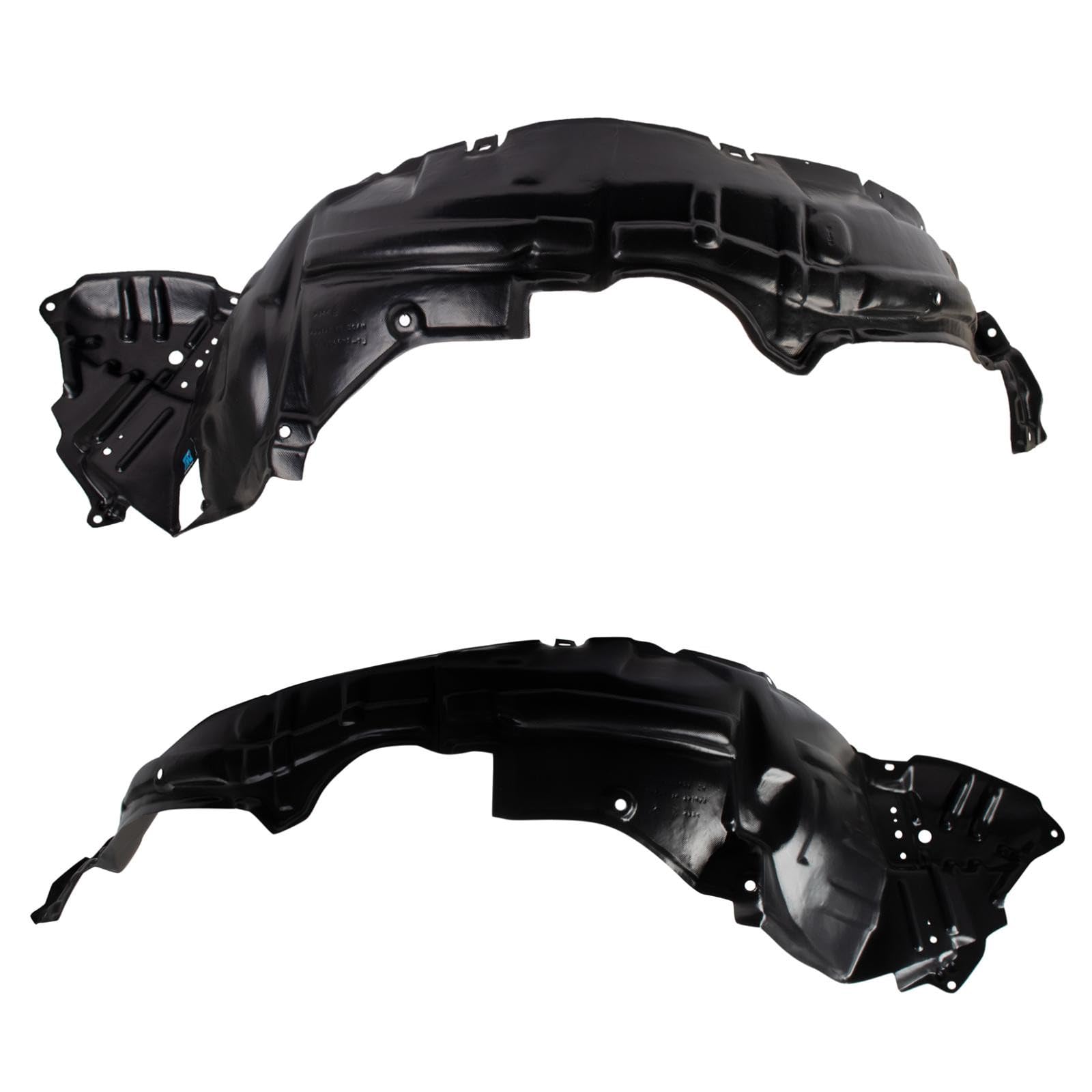 TRQ Front Inner Fender Liner Set | For 2012-2014 Toyota Prius V TO1248181 TO1249181