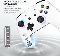 Vista 3 de Controlador de interruptor, controladores inalámbricos Pro para SwitchSwitch LiteSwitch OLED, ECHTPower Switch Remote Gamepad con Joystick