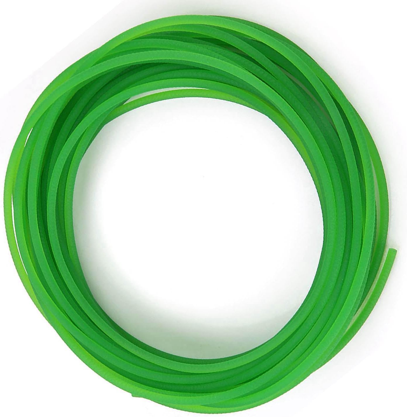 High Performance Urethane Round Belting, PU Transmission Belt Polyurethane Round Belt for Drive Transmission Green 3mm x 10m