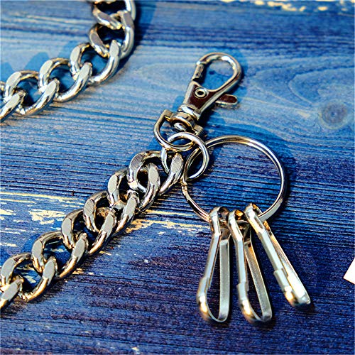 Image of PINKPIN Pants Chain Wallet Keychain Unisex Hip Hop Biker Jean Chains Punk Streetwear Accessory for Men Women