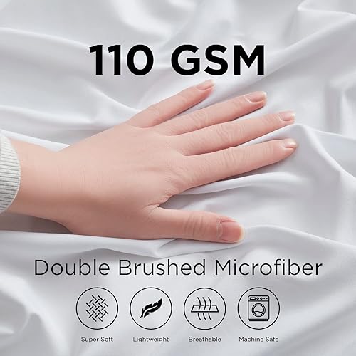 Miniatura 2 de Empyrean - Sábana bajera de bolsillo extraprofundo, para colchones de 18 a 24pulgadas, con correas en las esquinas, prémium, tamaño individual XL,