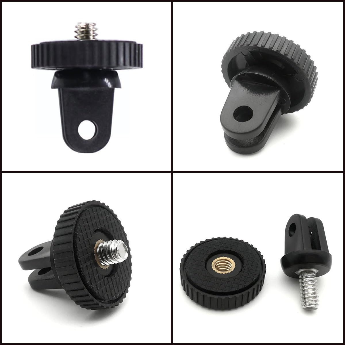 2 Adattatori Treppiede Per GoPro - Vite 1/4-20, Per Action Cam E Fotocamere Compatte - Foto 4