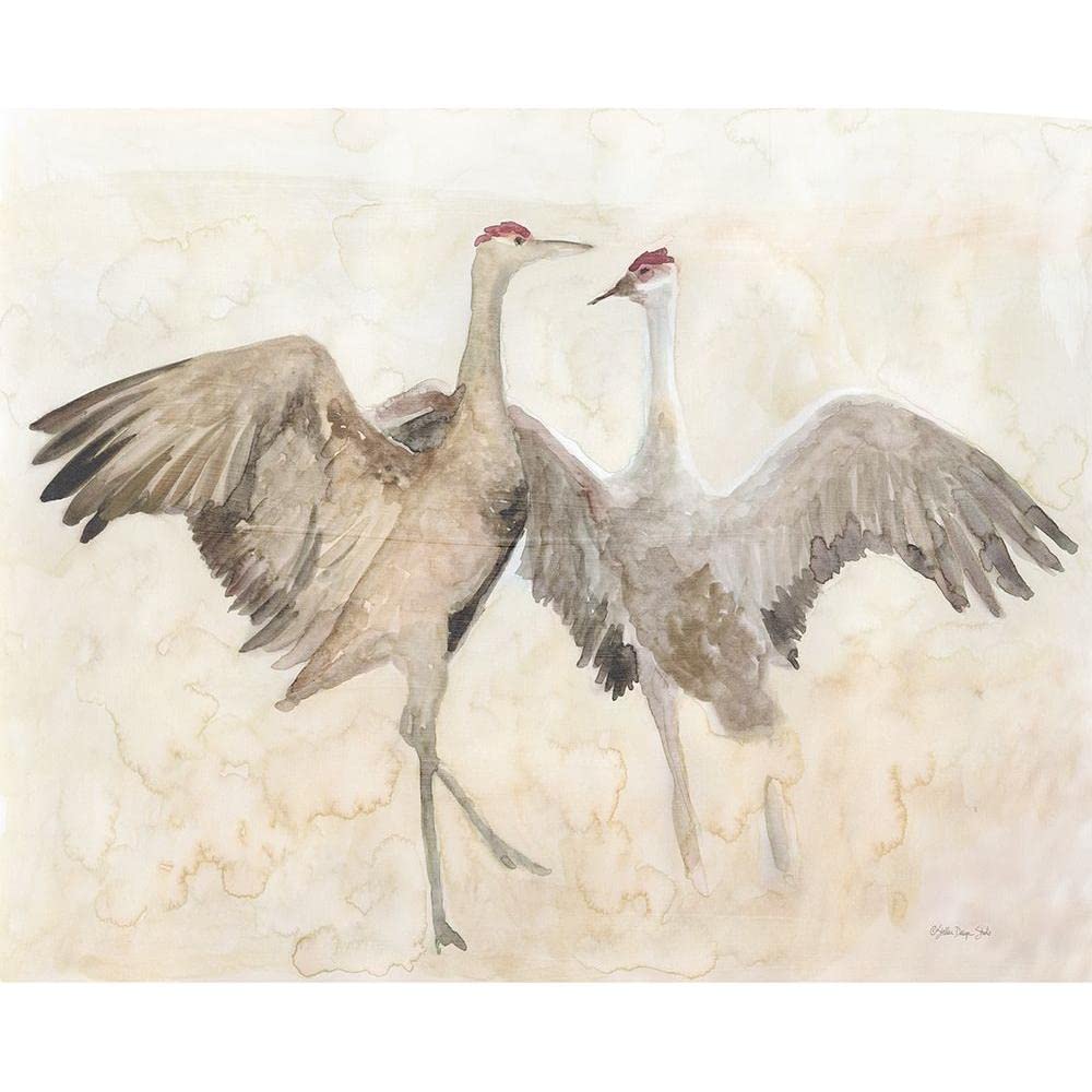 ArtDirectSandhill Cranes 1 20x16 Large Unframed Art Print Poster Ready for Framing by Stellar Design Studio