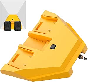 Starlink Mini Battery Adapter for De.Walt 20V/60V Series Batteries, Starlink Mini Accessories, Low Voltage Protection, Portable Satellite Internet Power Supply for Camping, RV, Van Life &amp; Off-Grid Use