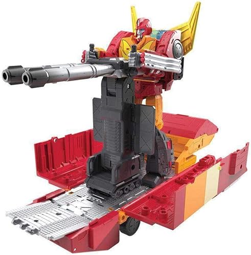 Miniatura 6 de Transformers Toys Generations War for Cybertron: Kingdom Commander WFC-K29 Rodimus Prime con figura de acción de remolque, niños de 8 años en