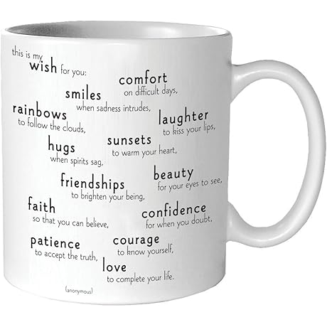 My Wish For You Mug: An Inspirational Gift for Loved Ones