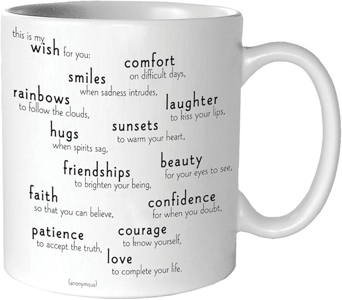 Quotable My Wish For You Anonymous Mug Quotes Kitchen