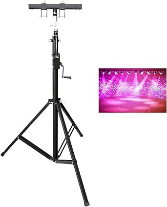 13 FT Portable DJ Stage Lighting Truss Crank Stand