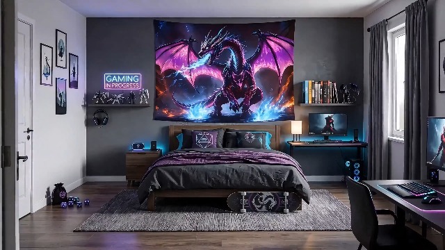 Amazon.com: BVBOX Blacklight Tapestry,Animal Tapestry Glow In The
