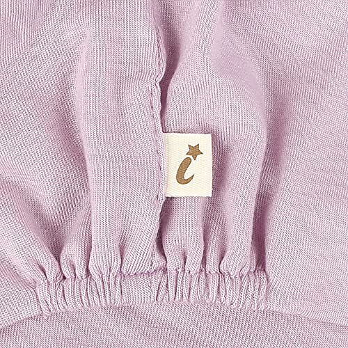 Ililily Tencel Lyocell Color Kids' Beanie Ultra Soft Children Head Cover Hat, Cherry Pink #TOP4