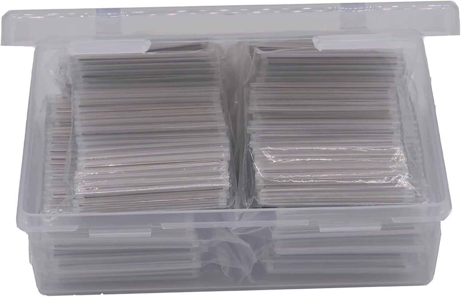 Preshrunk Fiber Optic Fusion Splice Protection Sleeve Clear 1000pcs with Box (OD2.5mm x 60mm(L))