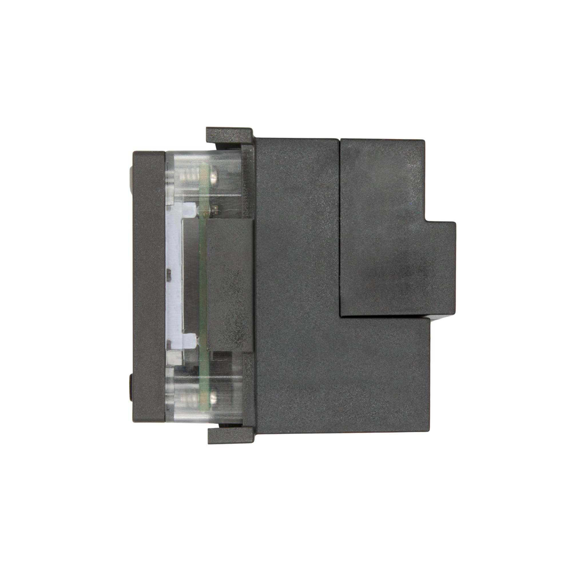 CT 11B - Termostato da Incasso 503 (3 moduli), Display Retroilluminato Blu, Termostato Ambiente per Caldaia e Condizionamento, Alimentazione a Batteria, Frontalini Bianco e Grigio