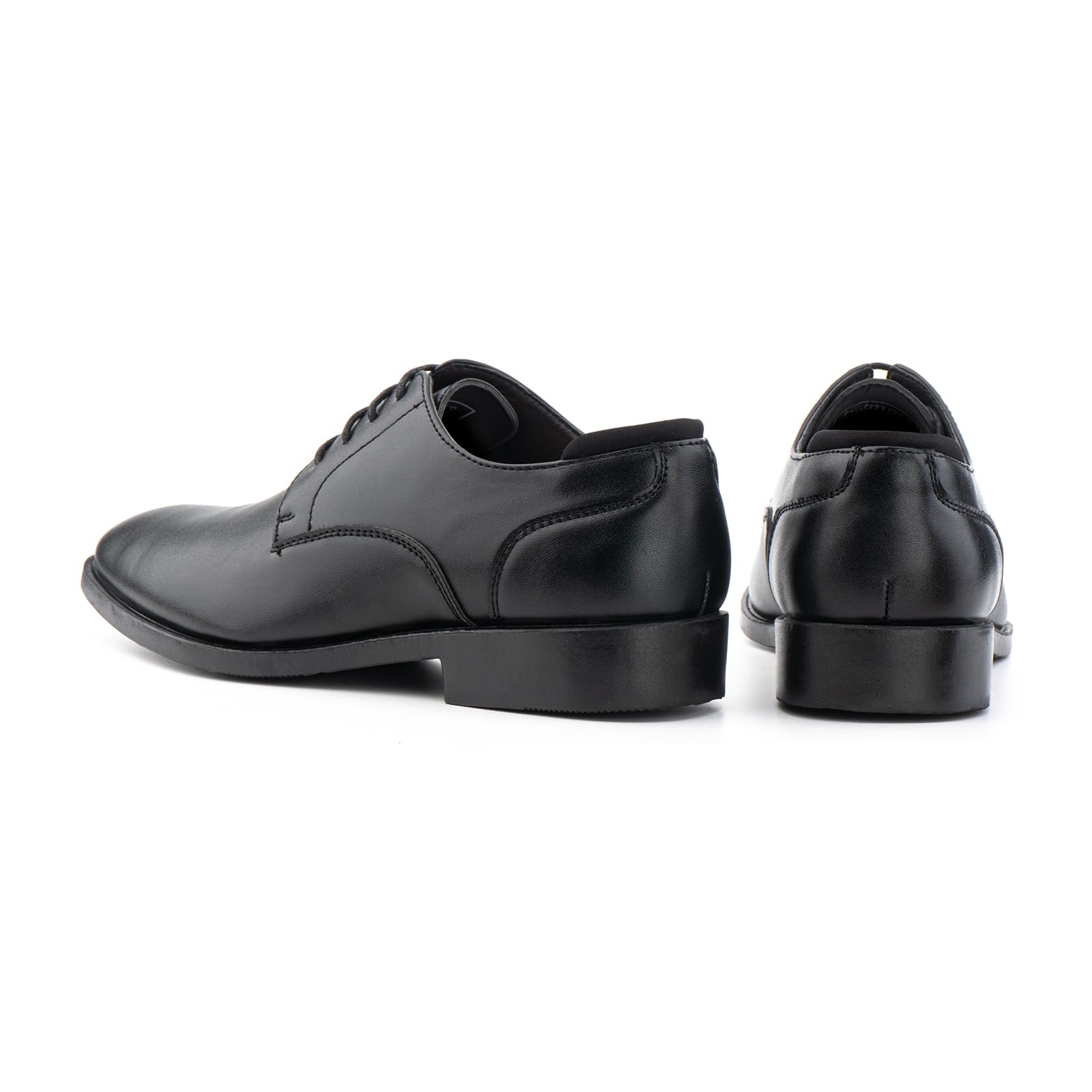Hitmars Zapatos Oxford Hombre Zapatillas Vestir Derby Zapatos Boda Brogues Zapatos de Vestir Formales Cordones Clásico Zapatos Traje Negro 40 EU
