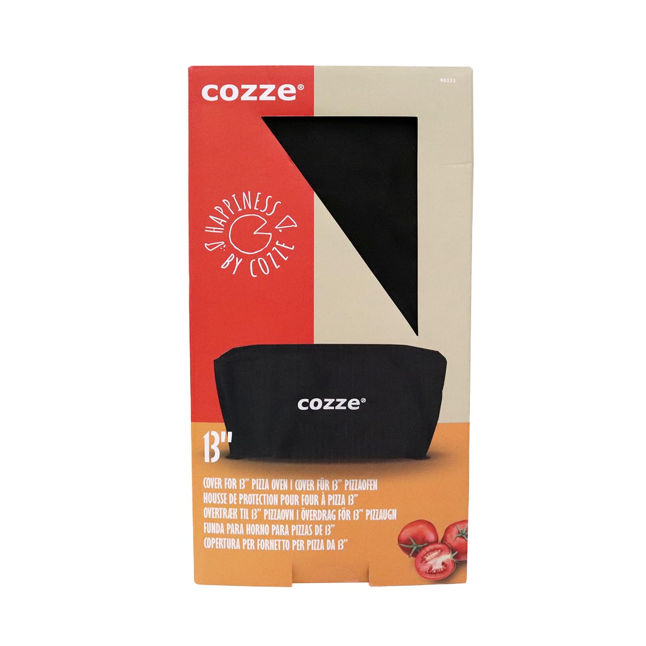 cozze Copertura Protettiva per Forno per Pizza 13" │ Compatibile con Barbecue Elettrico E200 │ Materiale Impermeabile Oxford 600D │ Dimensioni: 53,5 x 53,5 x 27 cm │