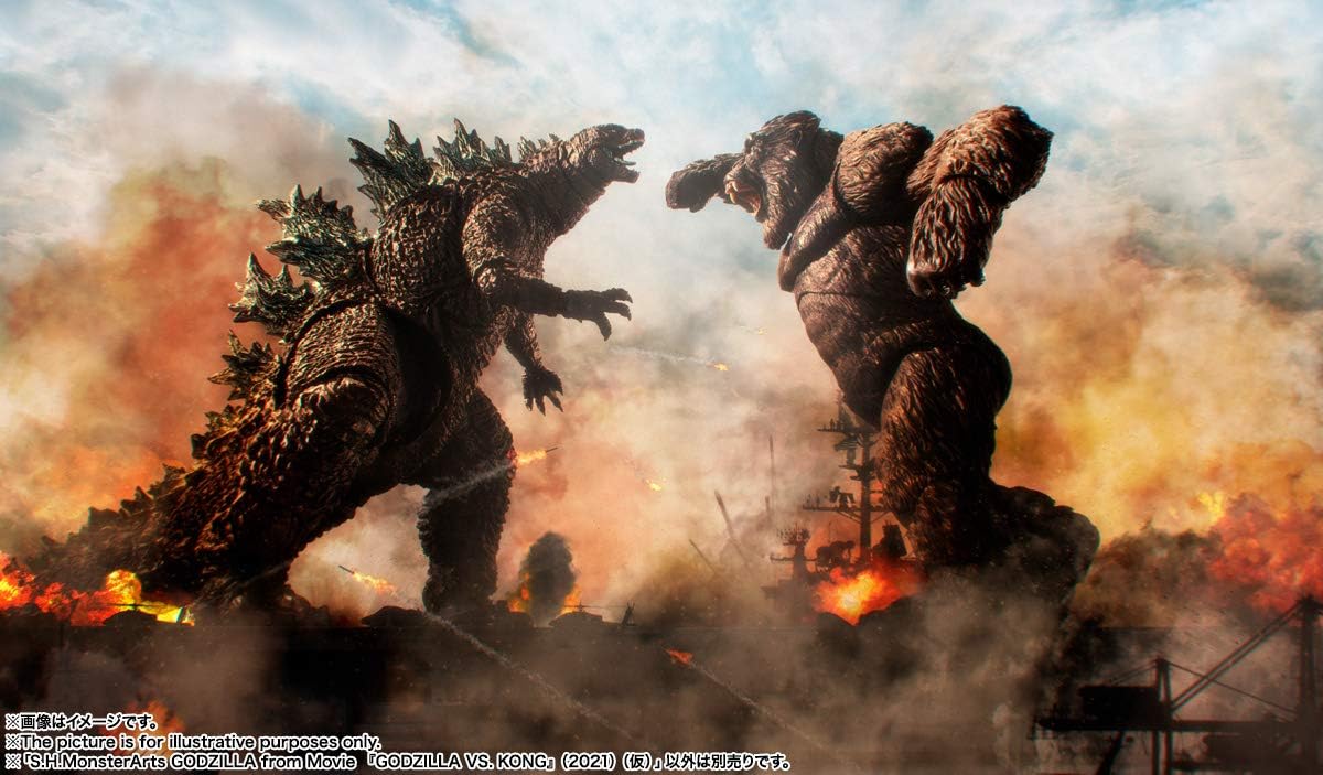 Godzilla VS Kong 6 Inch Action Figure S.H. Monsterarts - Godzilla