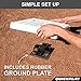 QUICKPLAY Baseball Safety Base Set | 3-Pack of Official Little League Size Bases for Kids & Adults | Durable Rubber with Secure Ground Stakes