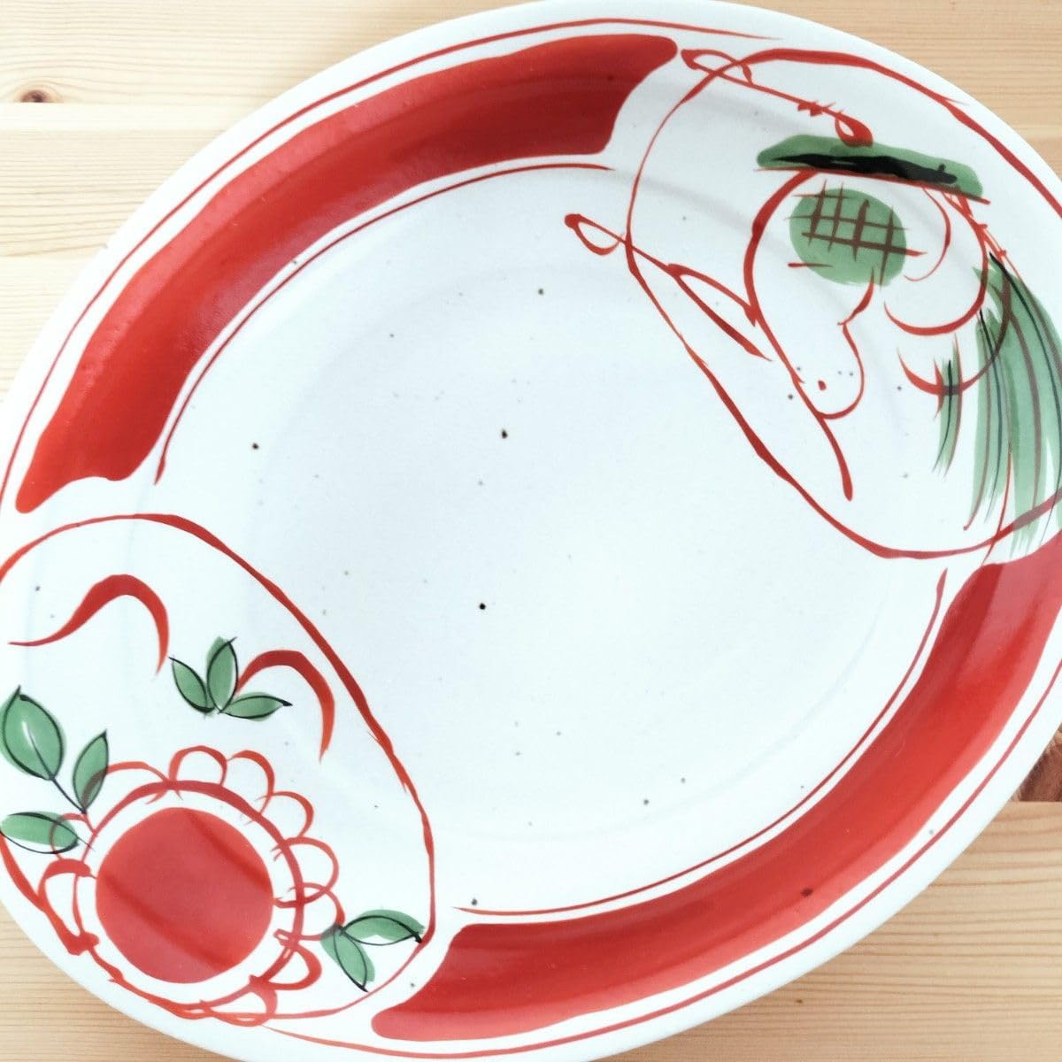 林斎 たわみ皿 2枚 ペア 三洋陶器 龍峰窯 パスタ皿 パスタ皿