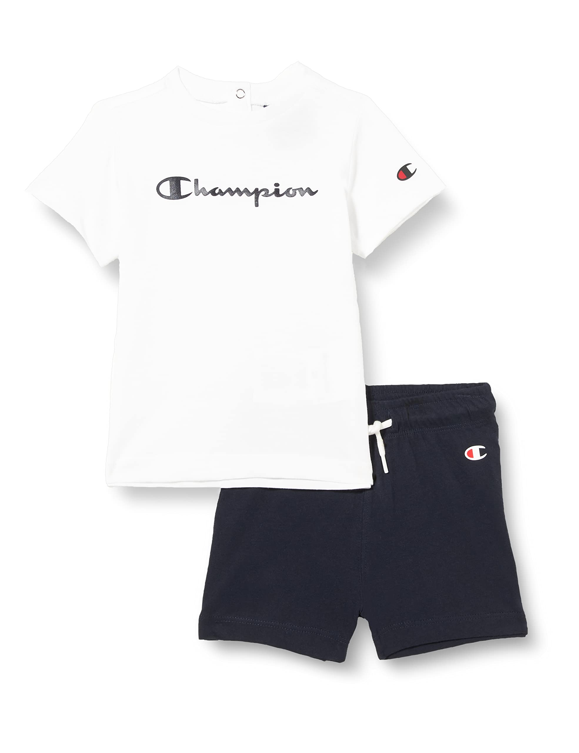 Champion Legacy American Classics-Logo S/S T-Shirt & Shorts Traje para Bebés