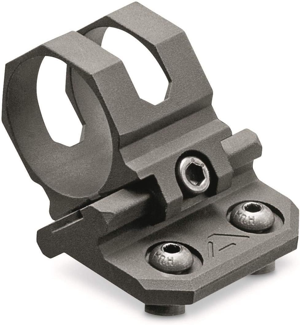 Offset M-LOK Mount 45 for 1" Lights, Black by Aim Sports