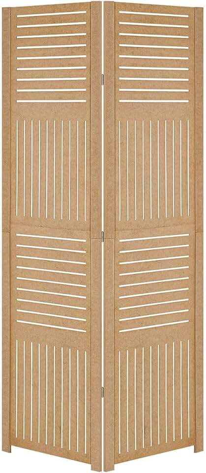 Biombo Horizontal Vertical Divisor Separador Dobrado Repartido (2 Folha)