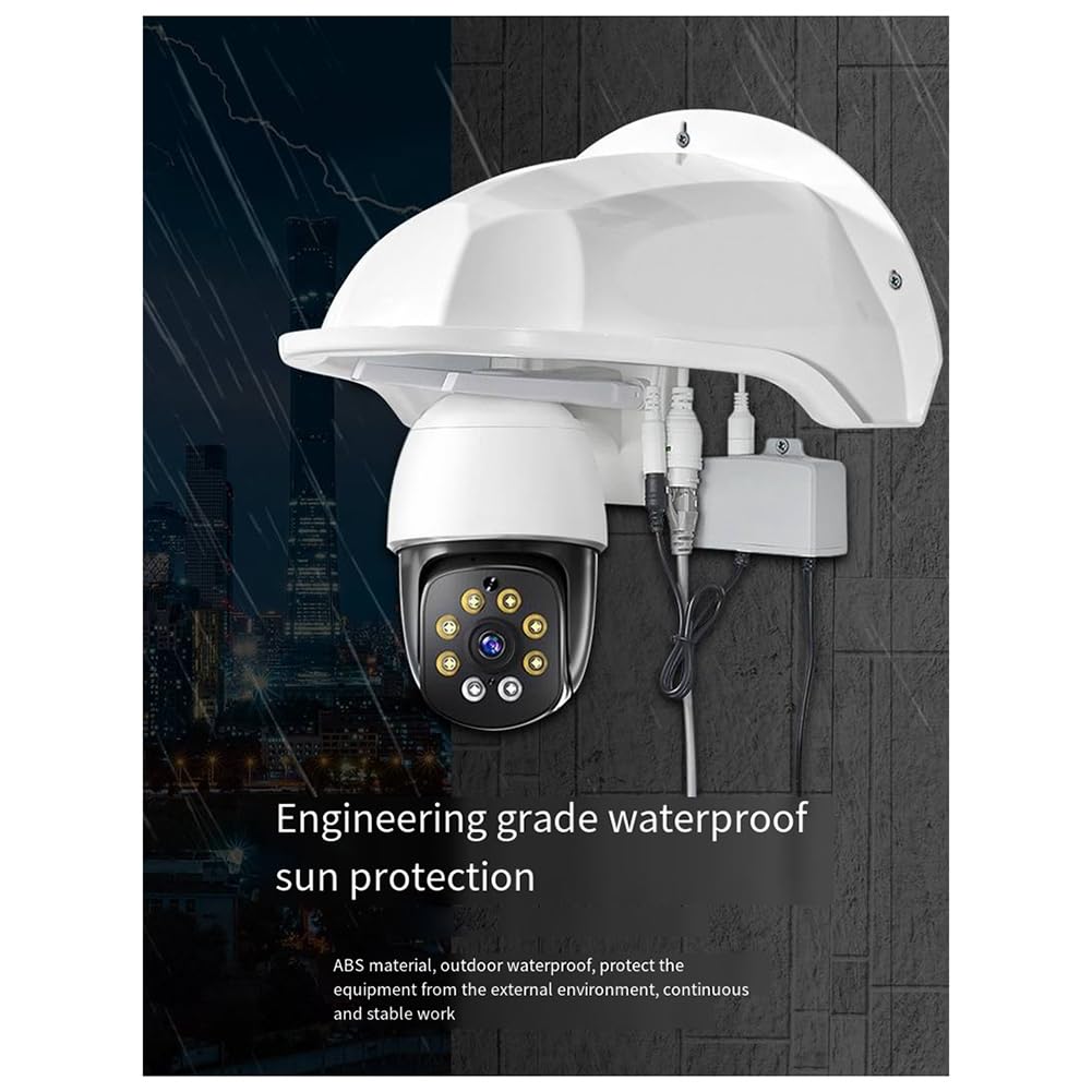 Copertura Antipioggia Per Telecamere Sicurezza E-HORDE - Set 2 Pezzi Universale Per Telecamere Bullet E Dome - Foto 12