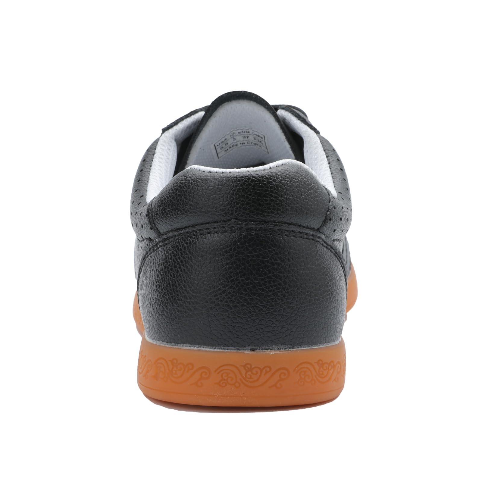 Męskie buty do tai chi buty do sztuk walki wygodne skórzane trampki