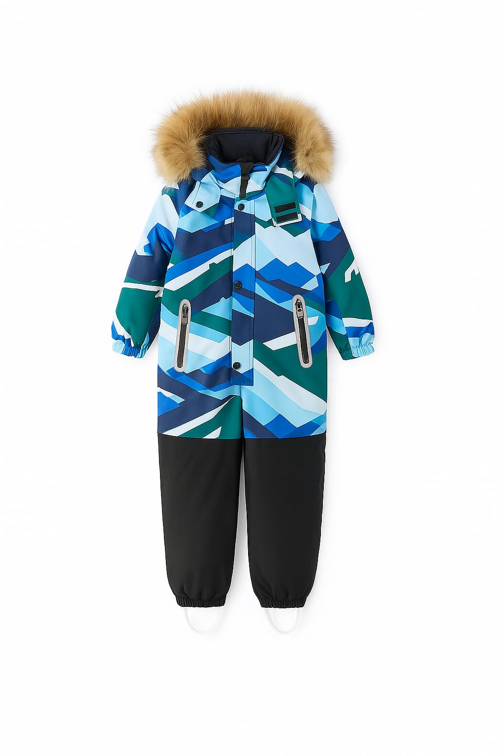 Reima Kipina 5100040C-4967 - Mono de invierno para niños, impermeable y transpirable, diseño floral, impermeable y transpirable