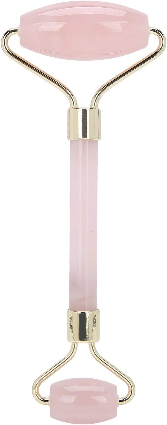 翡翠のフェイスローラー ハイクオリティ エレガントなアンチエイジングフェイスローラー Golden ウエストフェイス用の耐久性のある高品質のバックアーム