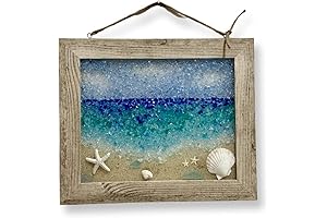 Captivating Sea Glass Wall Art: Coastal Charm for Your Abode