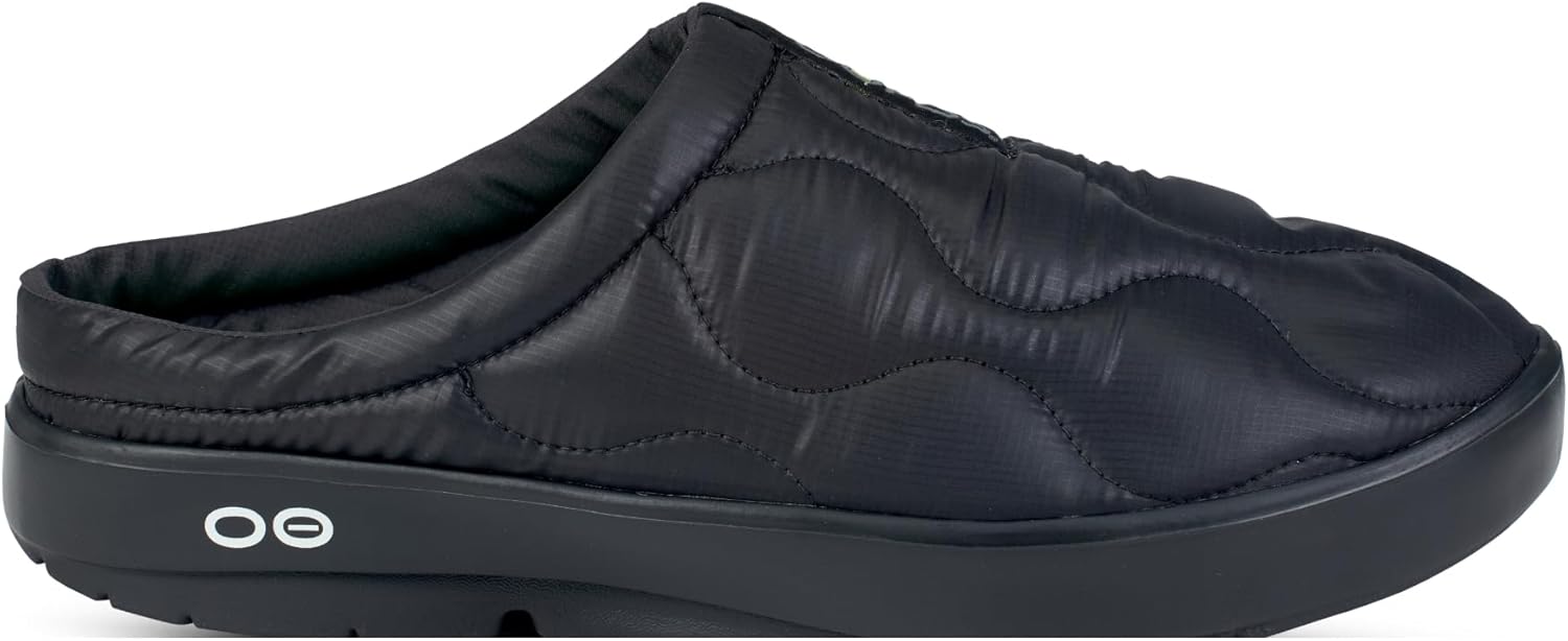 OOFOS Womens OOcoozie Thermo Mule Shoe Black, - Image 3