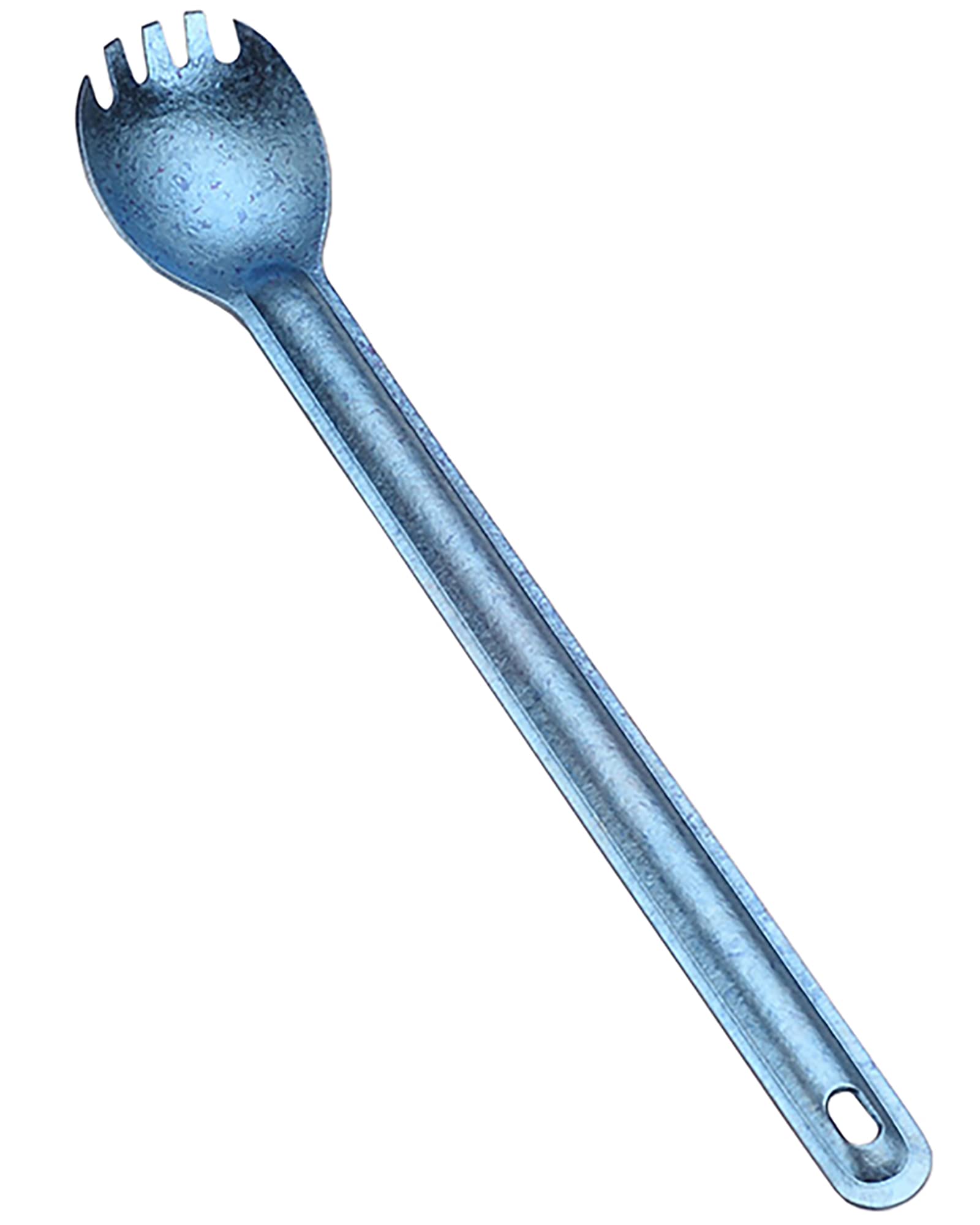 DZRZVD Titanium Long Handel Spork and Spoon, Camping Spork and Spoon, Soup Spoon, Eco-Friendly Coffee Spoon, Portable Travel Camping Utensils