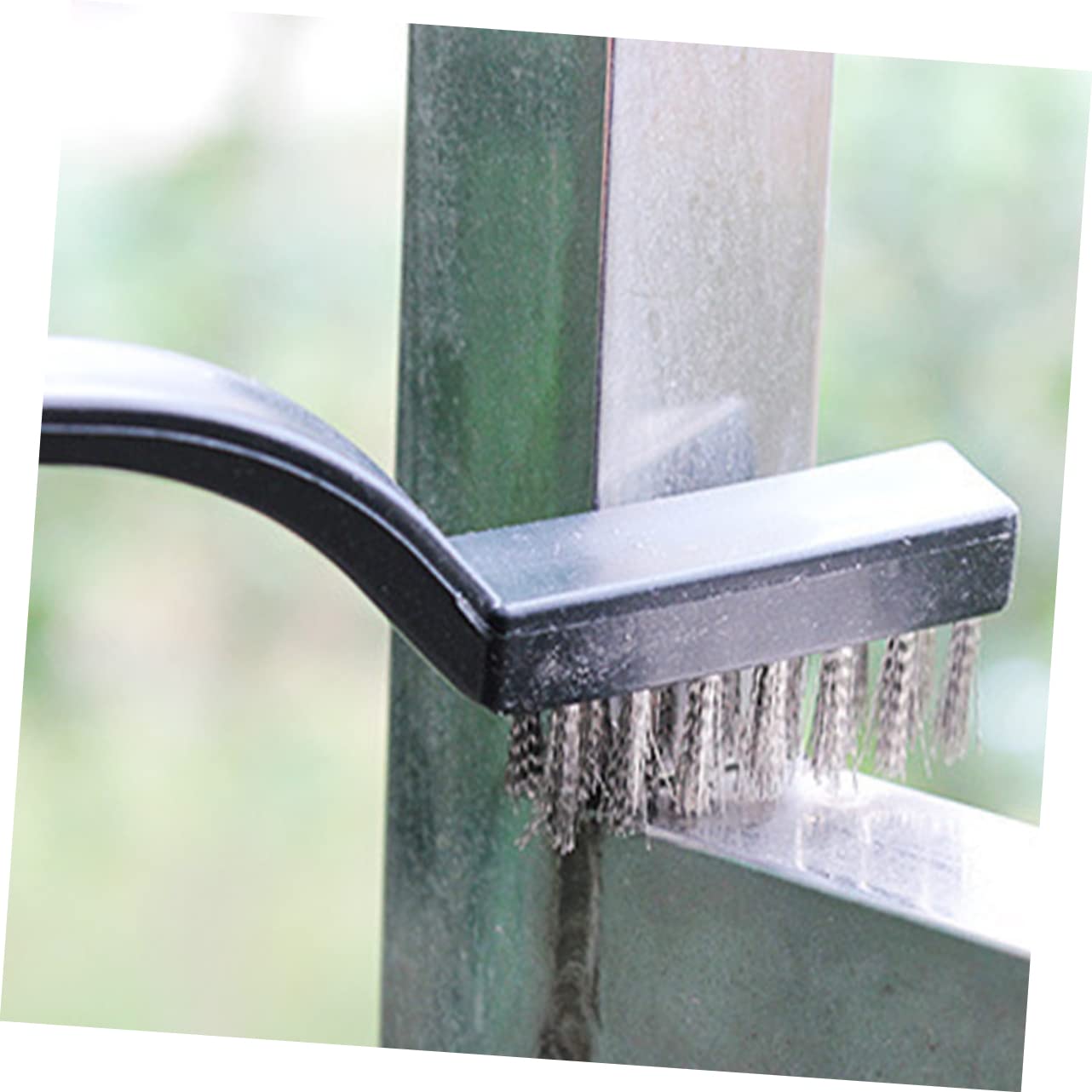 KICHOUSE Wire Brush Tool Set 12pcs Mini Wire Toothbrushes for Cleaning Brass Brush Efficient Cleaning Without Scratching for Industrial Use