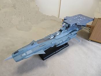 【アシェット】『アンドロメダ完成品』☆ヤマトより320mm大きい1270mm！☆ Amazon.co.jp: 空母型拡張パーツ VER1.0 アシェット 宇宙戦艦