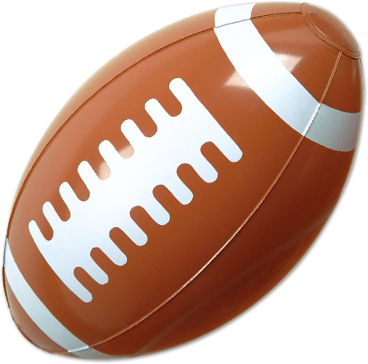 Beistle Inflatable Football, Party Supplies, 10”, Multicolor, 1 Piece
